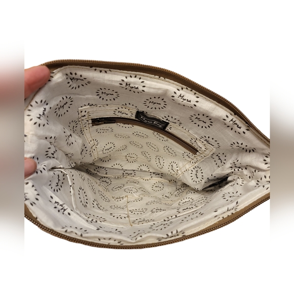 Delphine Canvas and Hairon Crossbody Bag - Picture 2 of 5